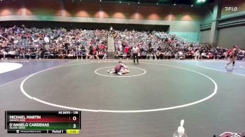 138 lbs Champ. Round 2 - D`angelo Cardenas, Silver Creek vs Michael Martin, Grants Pass