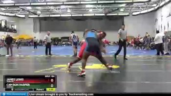 285 lbs Champ. Round 2 - Cam`ron Harper, Aurora vs James Lewis, Wabash