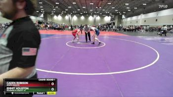 190 lbs Champ. Round 1 - Caden Robison, North DeSoto vs Emmit Houston, McDonald County JV