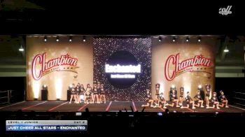 Just Cheer All Stars - Enchanted [2025 L1 Junior Day 2] 2025 Champion Cheer and Dance Grand Nationals
