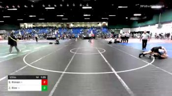 120 lbs Prelims - Garret Rinken, IA vs Zachary Rios, VA