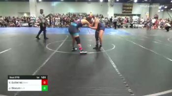 155 lbs Round Of 16 - Vanessa Gutierrez, Snake Pit WC vs Jazmyne Slocum, El Paso Enforcers