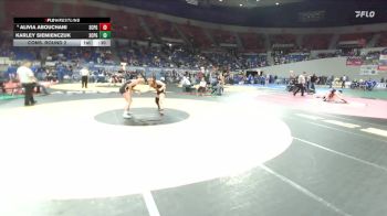 4A/3A/2A/1A Girls 145 Cons. Round 2 - Alivia Abouchani, Scappoose Girls vs Karley Siemienczuk, Scappoose Girls