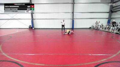 119 lbs Rr Rnd 2 - Luca DeGennaro, North Carolina National Team Red vs Kaigen Painter, Quest School Of Wrestling MS