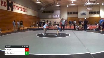 113 lbs Consolation - Elijah Boyd, Nc vs John Sanders, Wv