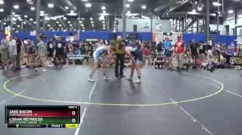 150 lbs Round 5 (6 Team) - Logan Reynolds, Elite Athletic Club DZ vs Jake Bacon, Team Gotcha Blue