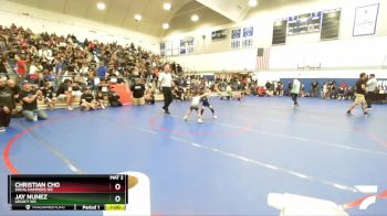 45 lbs 3rd Place Match - Christian Cho, SoCal Hammers WC vs Jay Nunez, Legacy WC