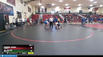 215 lbs 3rd Place Match - Bo Miller, Oroville vs Gabriel Serna, Warden