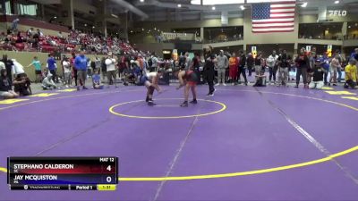 88 lbs Round 4 - Stephano Calderon, SC vs Jay McQuiston, PA