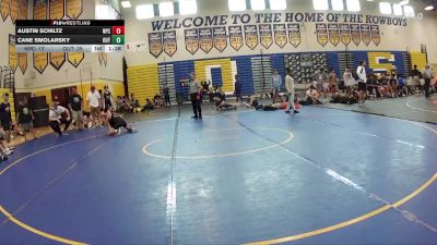 138 lbs Round 2 (8 Team) - Cane Smolarsky, The Outsiders vs Austin Schiltz, Naperville Central