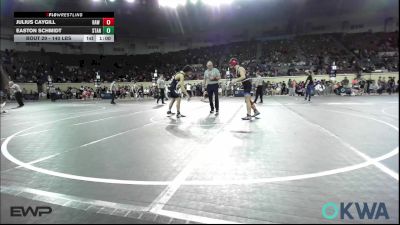 140 lbs Consi Of 16 #2 - Julius Caygill, Raw Wrestling Club vs Easton Schmidt, Standfast