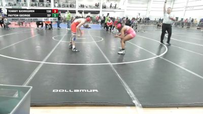 118 lbs Round Of 32 - Tommy Bjorkgren, Tewksbury vs Payton George, Top Flight Wr Ac