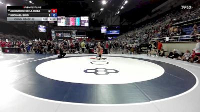 100 lbs Cons. Rd Of 32 - Alejandro De La Rosa, AZ vs Michael Bird, IL