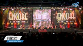 Stars Vipers - Katy - Cobra Kai [2024 L6 Senior - XSmall Day 3] 2024 Encore Grand Nationals