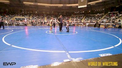 73 lbs Round Of 16 - Robert Gibbs, Backyard Brawlers vs Ilyar Islamov, Gladiator Wrestling Club