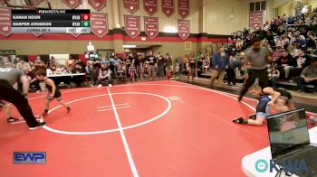 55 lbs Consi Of 4 - Kanan Koon, Wyandotte Youth Wrestling vs Harper Atkinson, Wyandotte Youth Wrestling