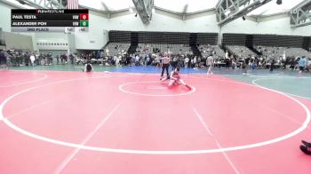 96-I lbs 3rd Place - Paul Testa, Vougar's Honors Wrestling vs Alexander Poh, Vougar Honor Wrestling