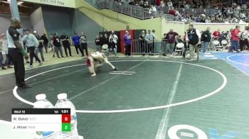 88 lbs Round Of 64 - Wyatt Baker, Tuttle vs Jaxon Miner, Perry Wrestling Club