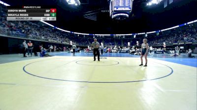 108 lbs Round Of 16 - Jordyn Muhs, Shippensburg vs Mikayla Reges, Commodore Perry