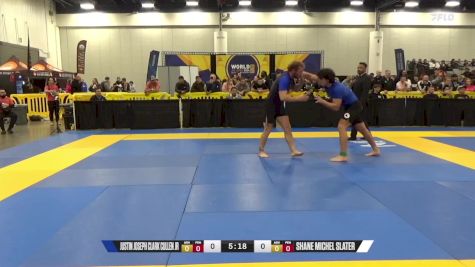 Shane Michel Slater vs Justin Joseph Clark Cullen Jr 2024 World IBJJF Jiu-Jitsu No-Gi Championship