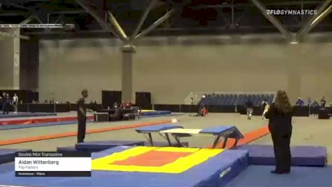 Aidan Wittenberg - Double Mini Trampoline, Flip Factory - 2021 USA Gymnastics Championships