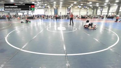 165 lbs Round Of 16 - Luke Tompkins, NJ vs Brandon Pantaleo, FL