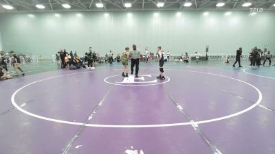 110 lbs Rr Rnd 3 - Mark Matevosian, Iron Faith Gold - EL vs Lane Jackson, Mat Warriors Orange K6 - EL