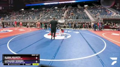 73 lbs Round 2 - Alaina Wilmoth, Torrington Wrestling Club vs Katieanne Worden, Top Of The Rock Wrestling Club