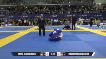 Pedro Victor Pereira Fontes vs Gabriel Barbosa Fonseca 2025 European Jiu-Jitsu IBJJF Championship