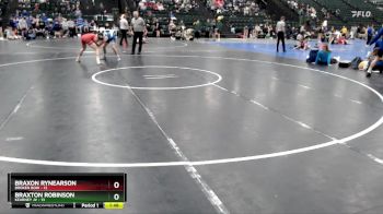 138 lbs Round 1 (16 Team) - Braxon Rynearson, Broken Bow vs Braxton Robinson, Kearney JV