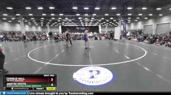 132 lbs Cons. Round 4 - Griffin Houts, Norman North High School Wrestling vs Charlie Hall, The Best Wrestler