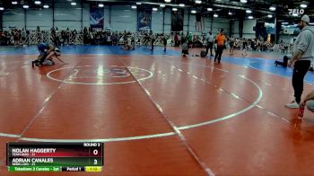 130 lbs Rd# 6- 9:00am Saturday Final Pool - Nolan Haggerty, Team Ohio vs Adrian Canales, Rebellion