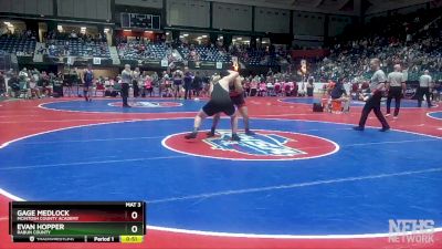 1A-215 lbs Cons. Round 3 - Gage Medlock, McIntosh County Academy vs Evan Hopper, Rabun County