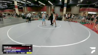 126 lbs Champ. Round 2 - Mahir Ali, Finesse Wrestling Club vs Anthony Hernandez, Houston 713 Wrestling