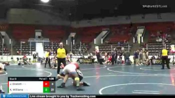 220 lbs Finals (8 Team) - Kaijehl Williams, Flint Tropics vs Justin Onstott, MI Pitbulls