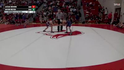 120 lbs Round 3 (3 Team) - Jacob Reyes, Bob Jones vs Lucas Moore, Gardendale Hs