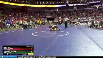 3 lbs Champ. Round 1 - Dru Ayala, Fort Dodge vs Hayden Ulloa, North Scott