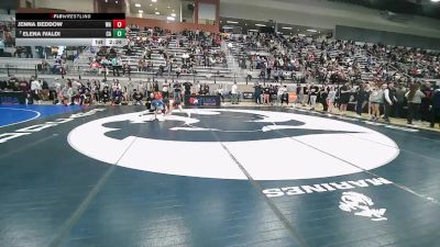 U23 Women - 53 lbs Champ. Round 2 - Jenna Beddow, WA vs Elena Ivaldi, CA