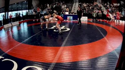 51kg Champ. Round 2 - Jacob Lema, Team Impact Wrestling Club vs Raul Matias Munoz, Saskatoon Junior Huskies