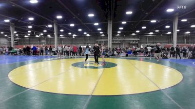 120 lbs Quarterfinal - Zainab Hijawi, Capital City Wrestling Club - GHSE vs Peyton Bishop, USAW Maine - GHSE