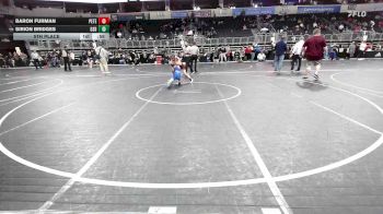 72 lbs 5th Place - Baron Furman, Petersburg vs Sirion Bridges, Gsd