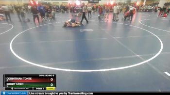 136 lbs Cons. Round 3 - Brody Stien, IL vs Corinthian Tonte, IN