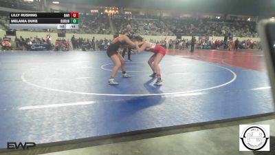 118 lbs Consi Of 16 #1 - Lilly Rushing, Davis Wolves vs Melania Duke, Sallisaw Lady Black Diamonds