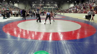 160 lbs Consi Of 8 #1 - Charlie Barrett, Junior Hawks Wrestling Club vs Jason McDaniel, Georgia