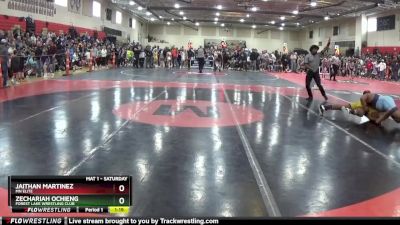 Quarterfinal - Jaithan Martinez, MN Elite vs Zechariah Ochieng, Forest Lake Wrestling Club