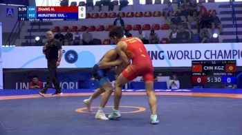 55 kg 1/8 Final - Haifeng Zhang, China vs Ulan Muratbek Uulu, Kyrgyzstan