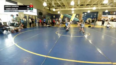 132 lbs Cons. Round 5 - James Aguilar, Mayhem Wrestling Club vs Landon Caviness, Tocoi Creek