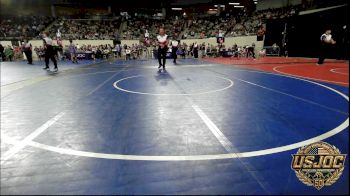 65 lbs Round Of 16 - Raylee Dawes, Keystone Wrestling Club vs Rori Hammond, Carl Albert