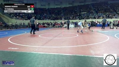 123 lbs Consi Of 16 #2 - Joshua Vashus, Bartlesville JH vs Ty Purcell, Vinita