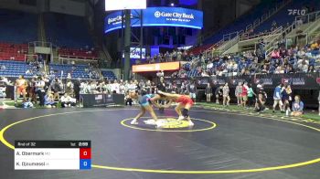 138 lbs Rnd Of 32 - Annelise Obermark, Missouri vs Kiara Djoumessi, Iowa